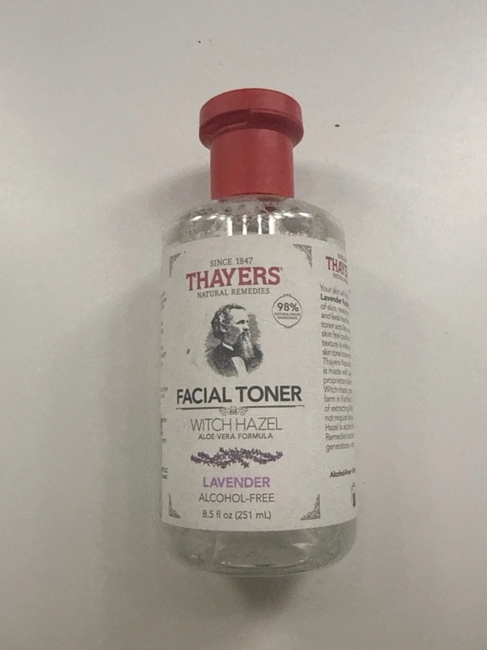 Thayers Lavender Witch Hazel Facial Toner — Alcohol-Free (Purple)